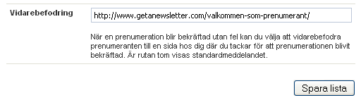 vidarebefodring