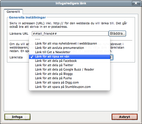 Länk för att tipsa en vän